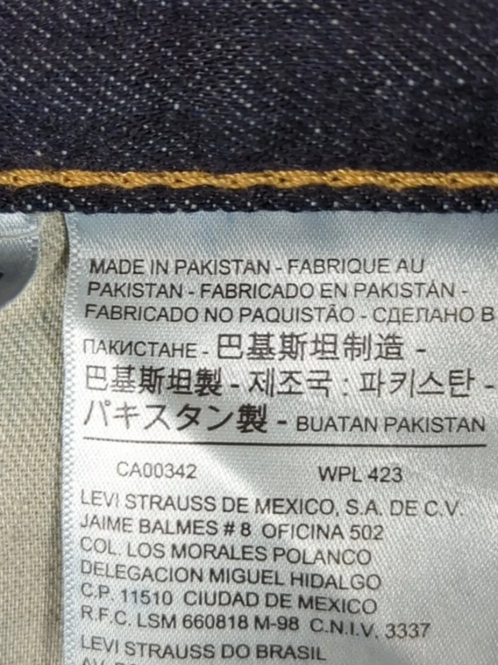 Levi's 527 Jeans Men's 38x36 Blue Dark Wash Bootcut Cowboy Rodeo Western